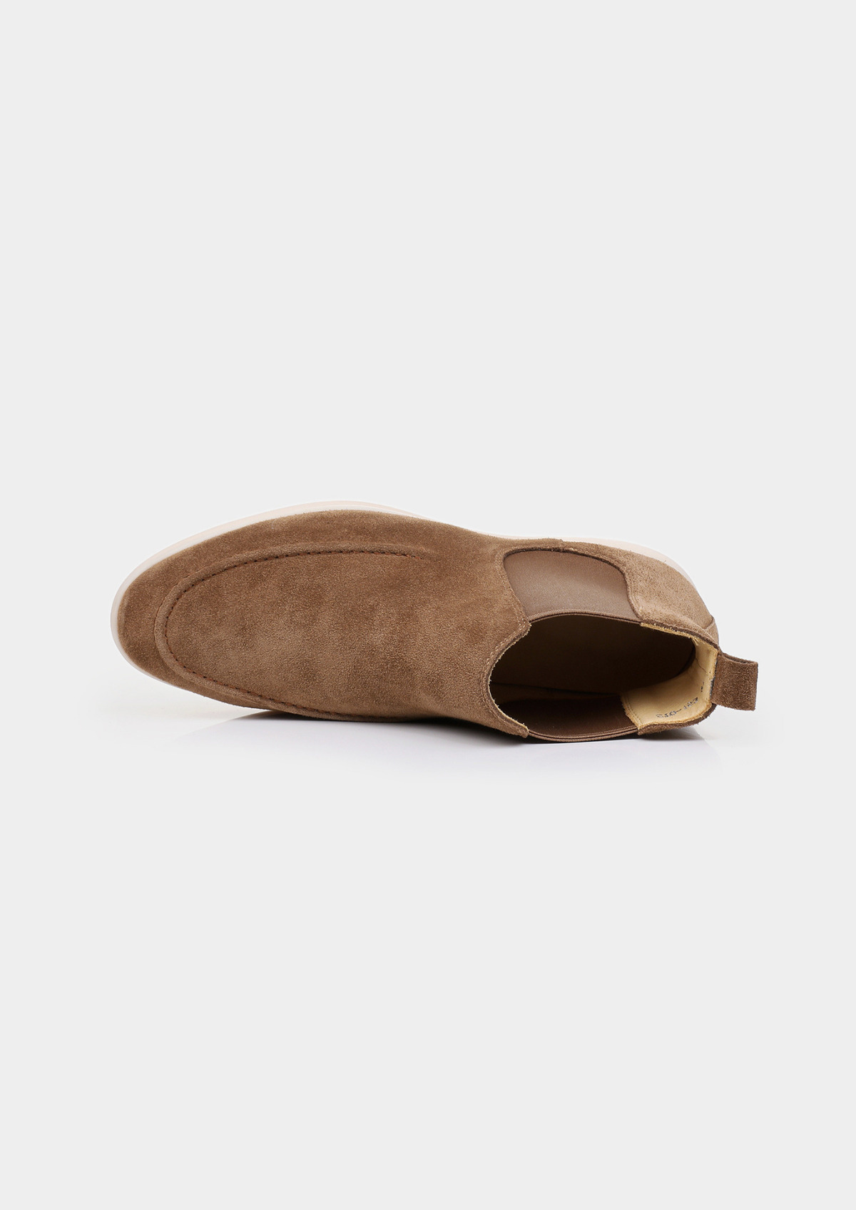 Light Brown Suede Chelsea Boot | Auremmont