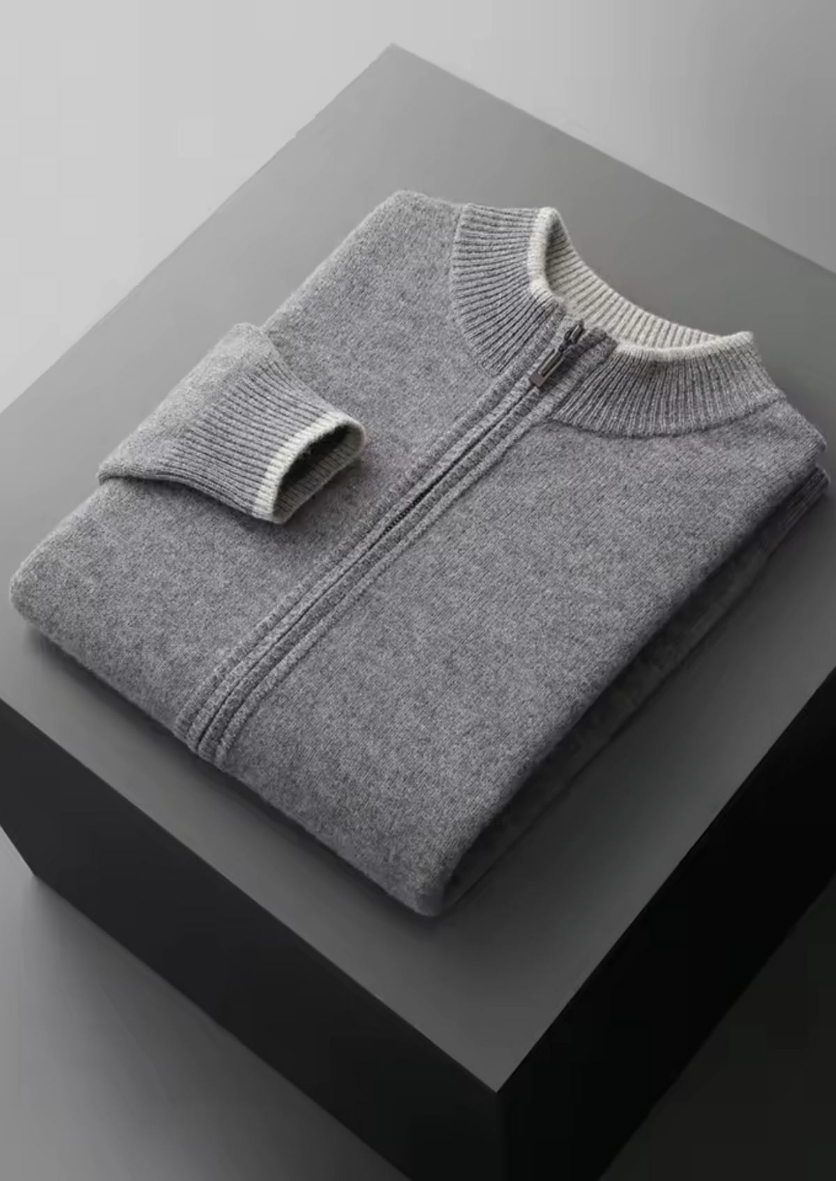 Pure Extra-Fine Merino Wool Two Tone Set | Auremmont