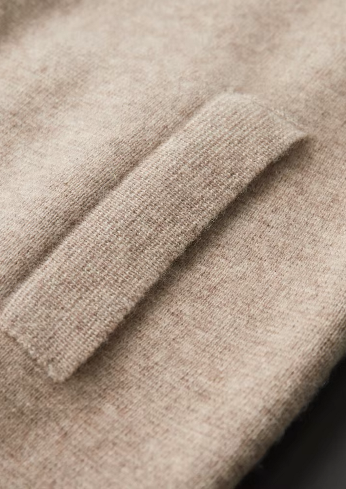 Pure Extra-Fine Merino Wool Zip Polo Cardigan | Auremmont