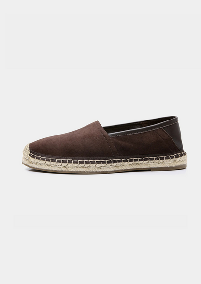 Seaside Espadrilles - Dark Brown | Auremmont