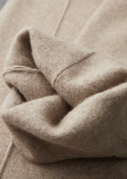 Pure Extra-Fine Merino Wool Sand Falconi Set | Auremmont