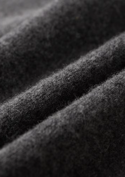 Pure Extra-Fine Merino Wool Wide Leisure Trousers | Auremmont