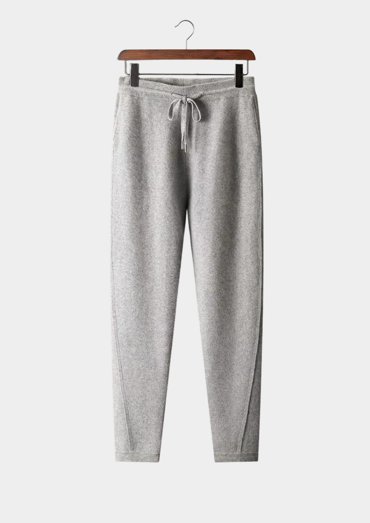 Premium Cashmere Slim Trousers | Auremmont