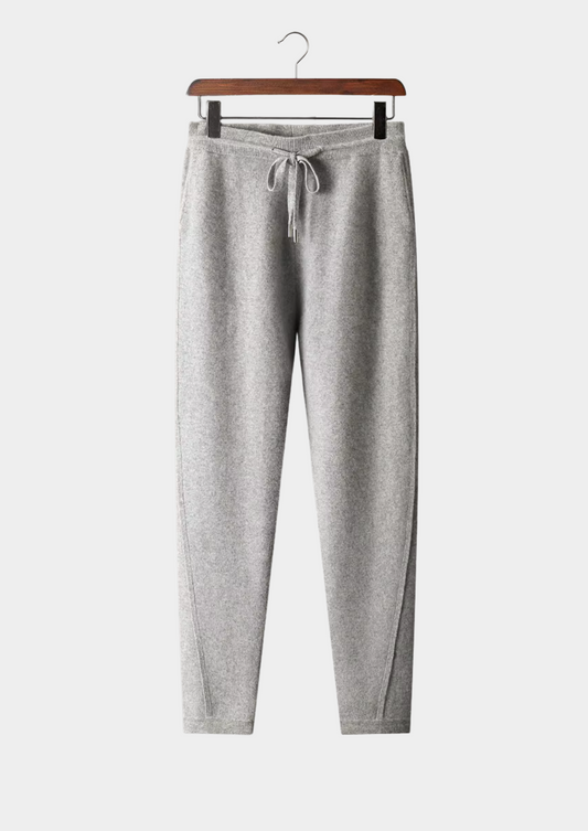Premium Cashmere Slim Trousers | Auremmont