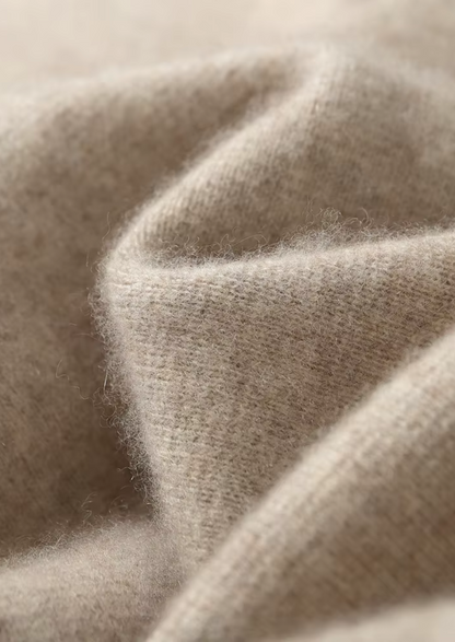 Pure Extra-Fine Merino Wool Sand Falconi Set | Auremmont