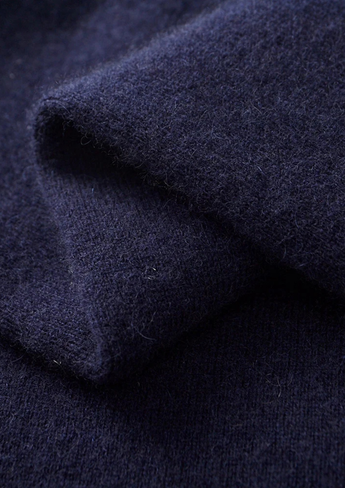 Pure Extra-Fine Merino Wool Two-Tone Polo Cardigan | Auremmont