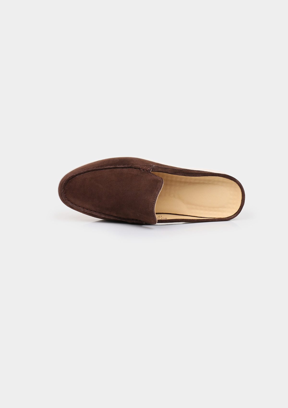 Coffee Marina Suede Slipper | Auremmont