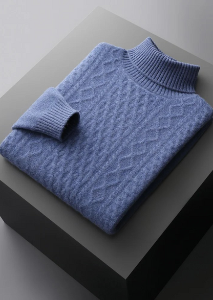 Pure Extra-Fine Merino Wool Wintertime Rollneck | Auremmont