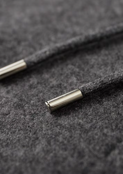 Pure Extra-Fine Merino Wool Wide Leisure Trousers | Auremmont