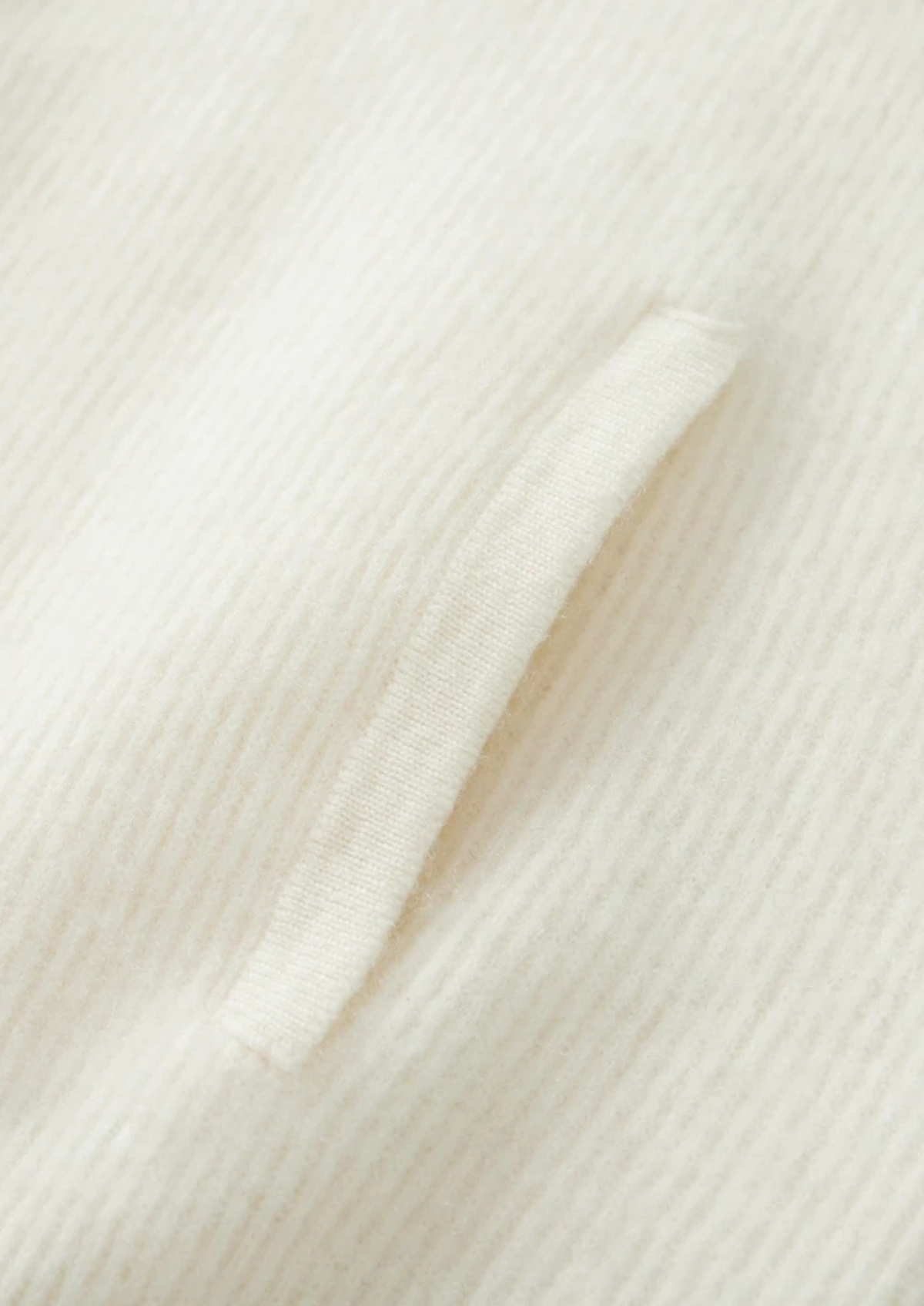 Pure Extra-Fine Merino Wool Ribbed Zipper Cardigan | Auremmont