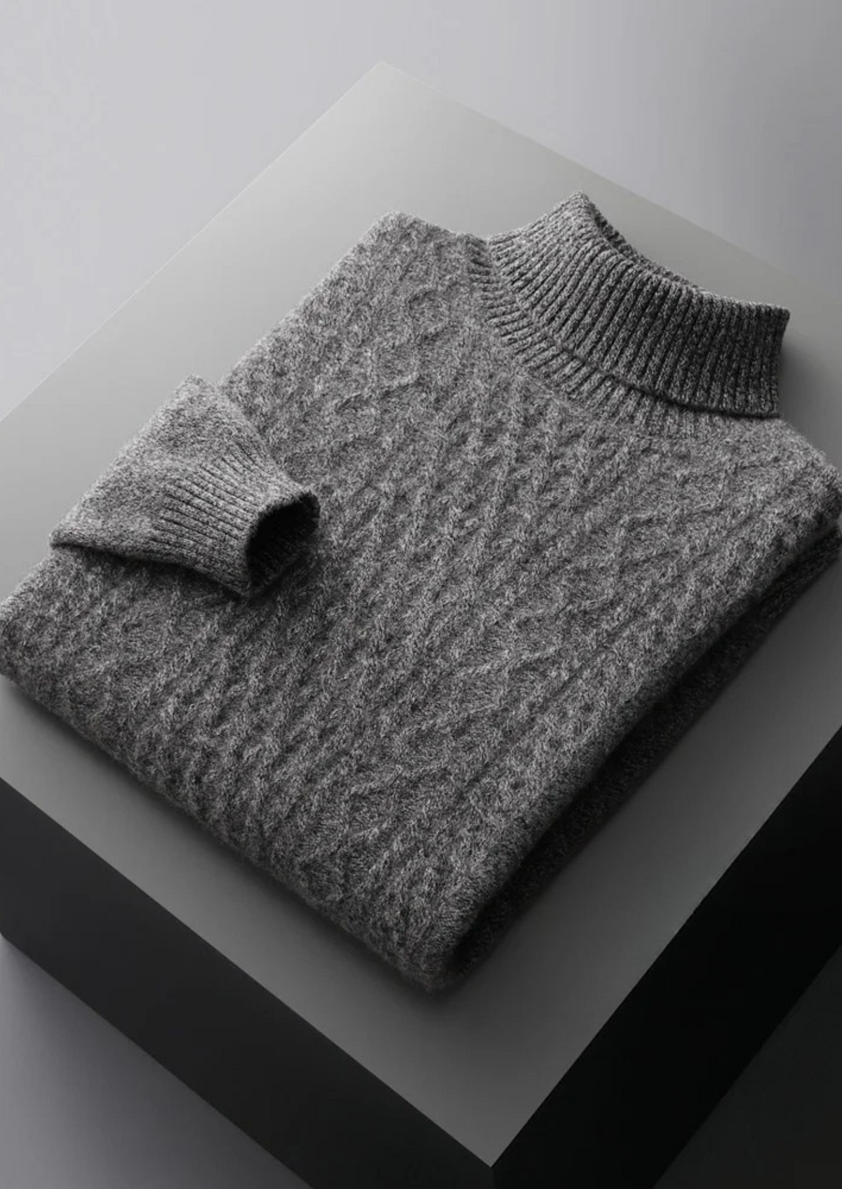 Pure Extra-Fine Merino Wool Wintertime Rollneck | Auremmont