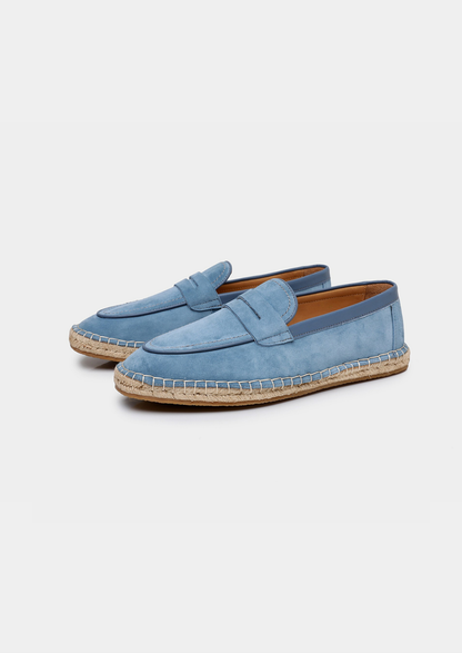 Penny Seaside Espadrilles - Light Blue | Auremmont