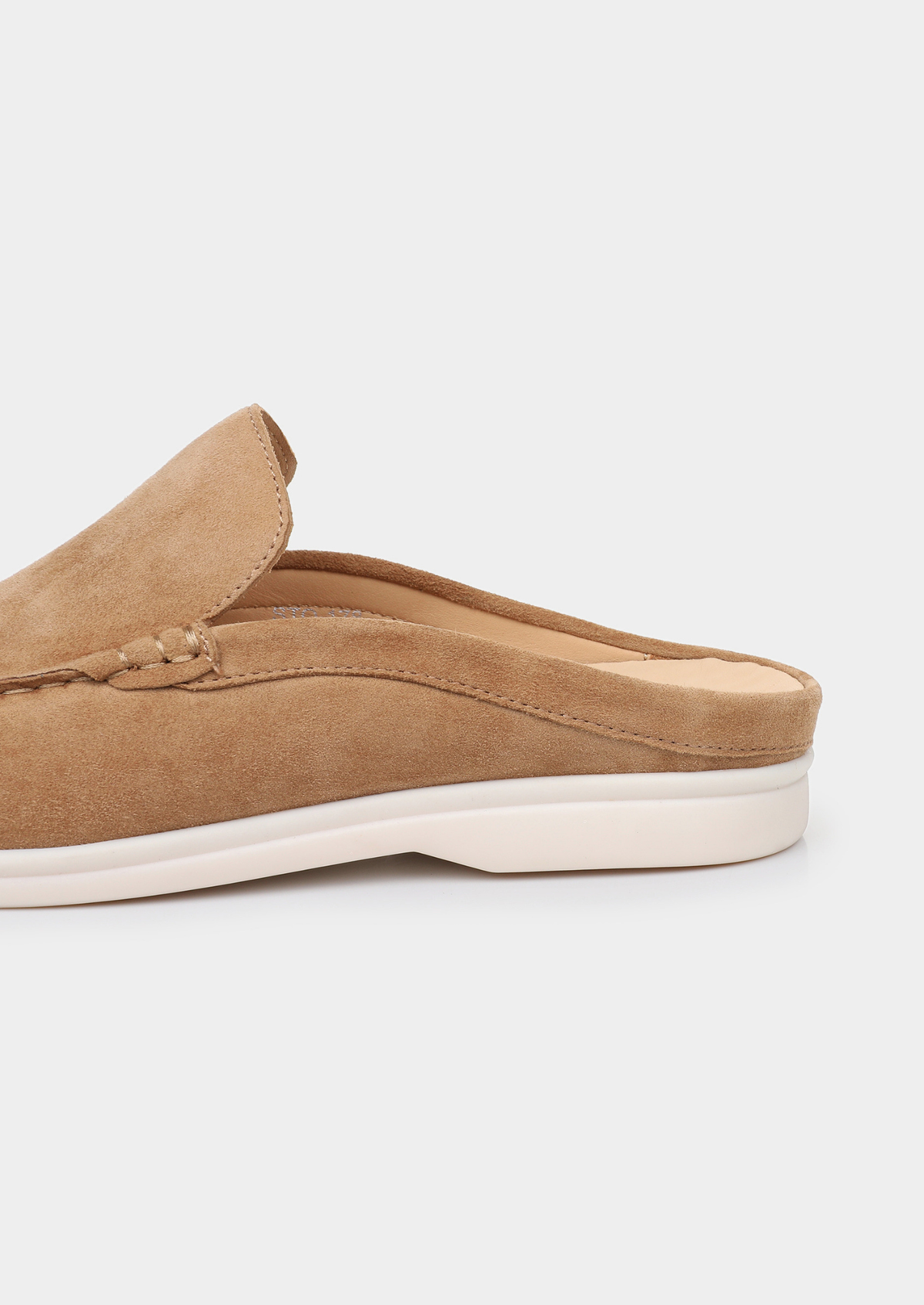 Caramel Marina Suede Slipper | Auremmont