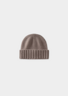 Beige Cashmere Wintertime Beanie