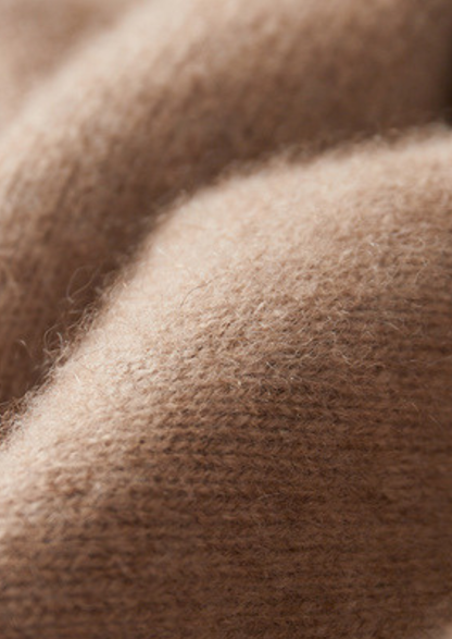 Pure Cashmere Beige Essential Crewneck | Auremmont