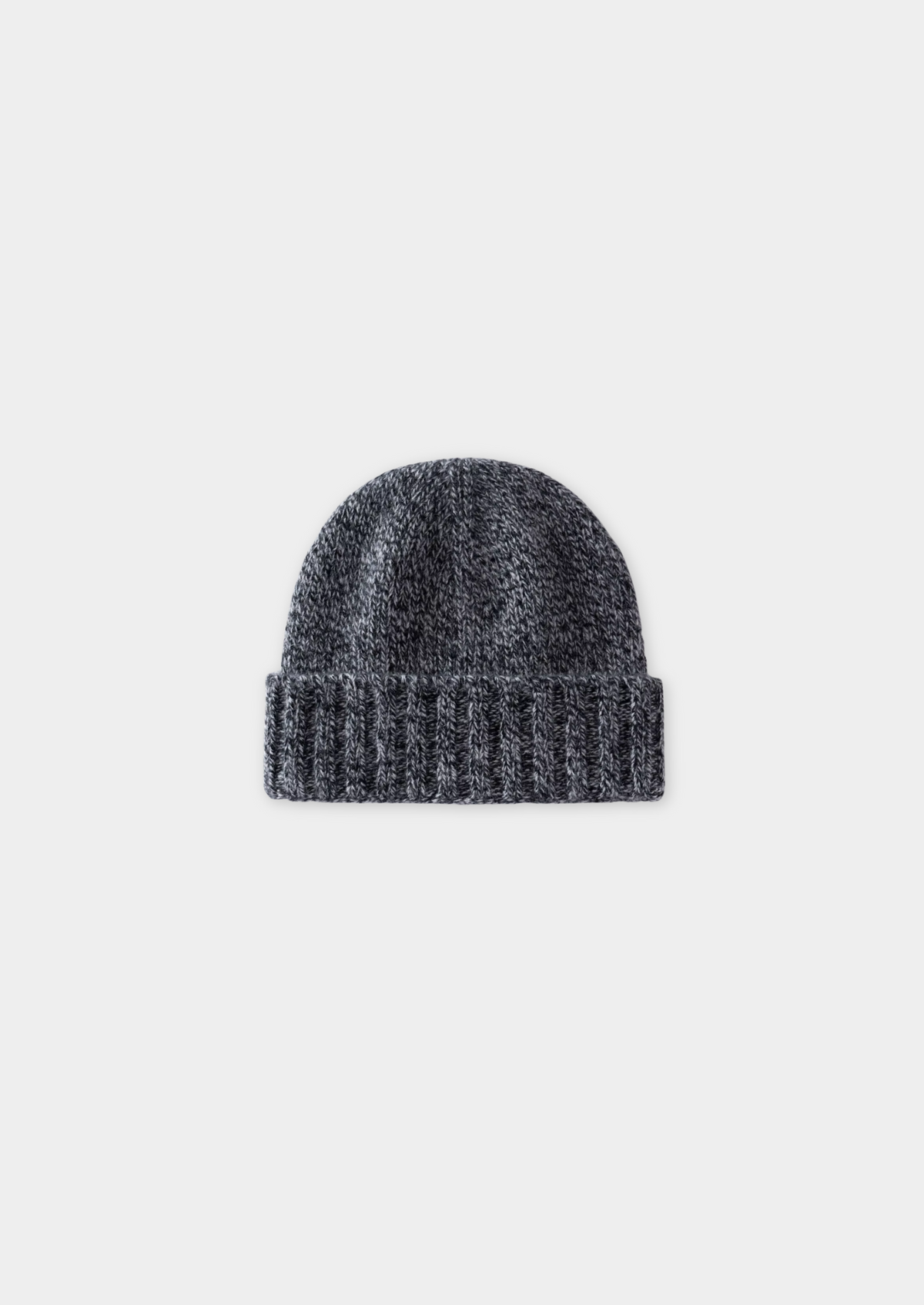 Charcoal Heather Cashmere Wintertime Beanie | Auremmont