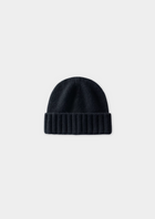 Black Cashmere Wintertime Beanie