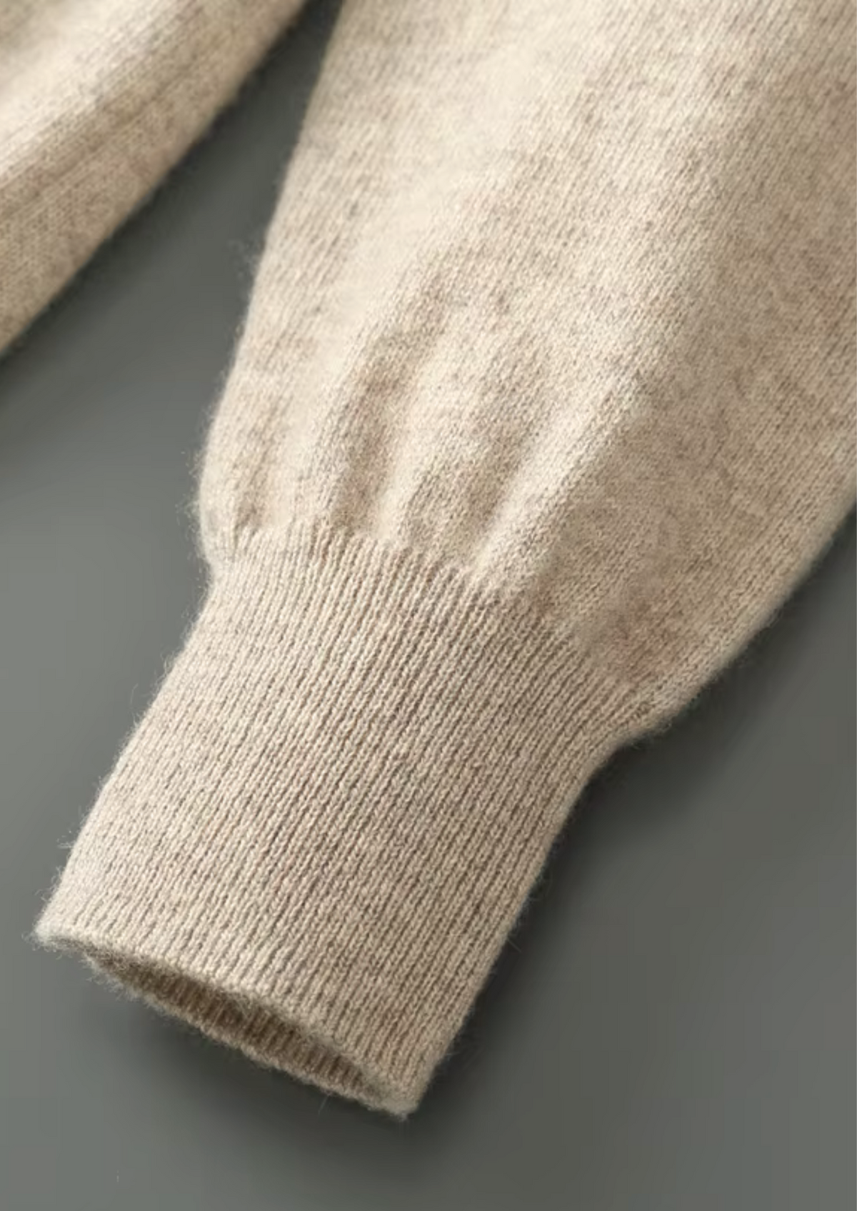 Pure Extra-Fine Merino Wool Half Zip Sweater | Auremmont