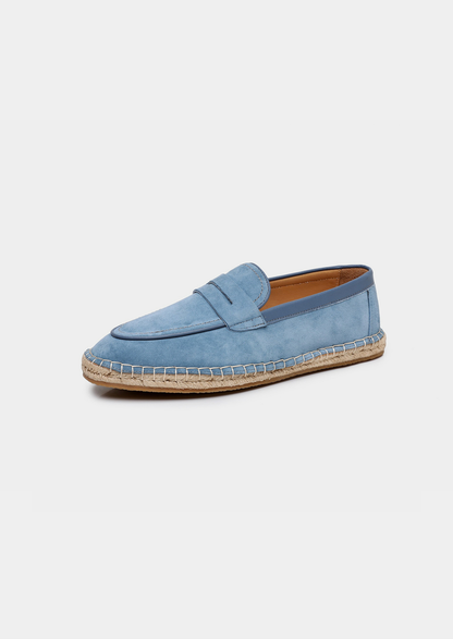 Penny Seaside Espadrilles - Light Blue | Auremmont