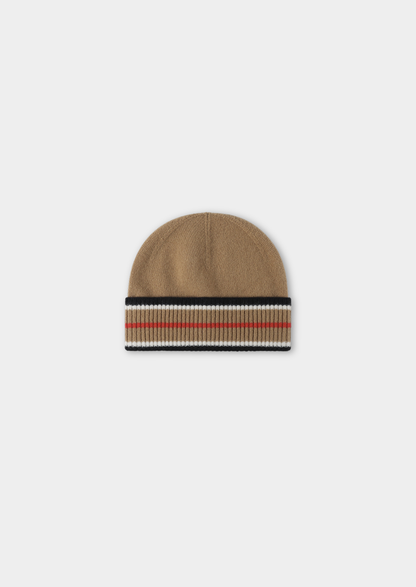 Caramel Merino Wool Wintertime Beanie | Auremmont