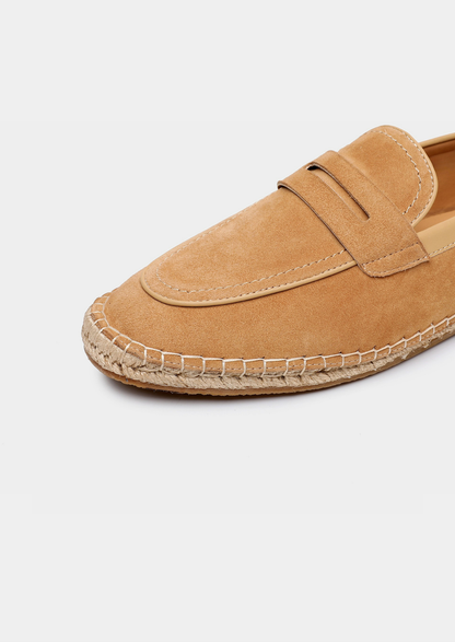 Penny Seaside Espadrilles - Beige | Auremmont