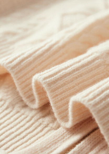 Pure Extra-Fine Merino Wool Wintertime Zipper Hoodie | Auremmont
