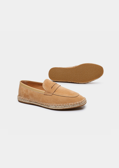 Penny Seaside Espadrilles - Beige | Auremmont