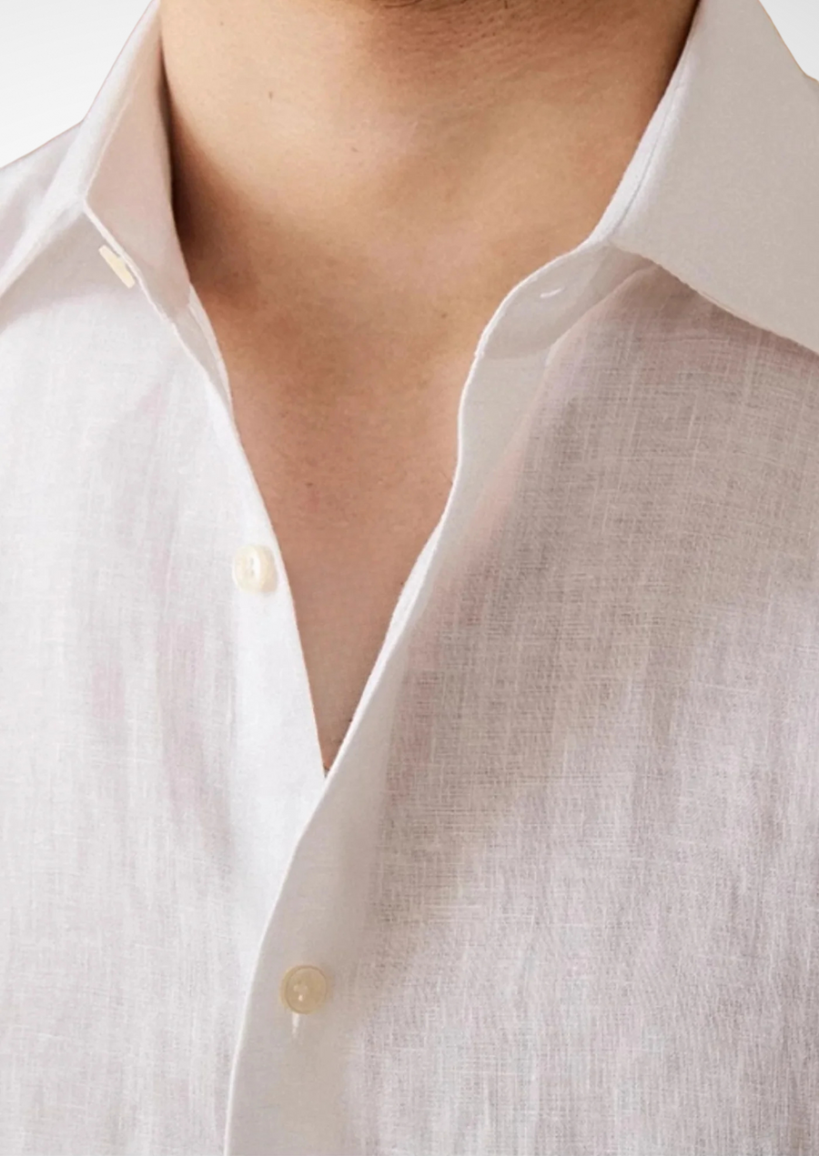 Portofino Coastal Shirt - White