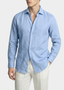Portofino Coastal Shirt - Light Blue
