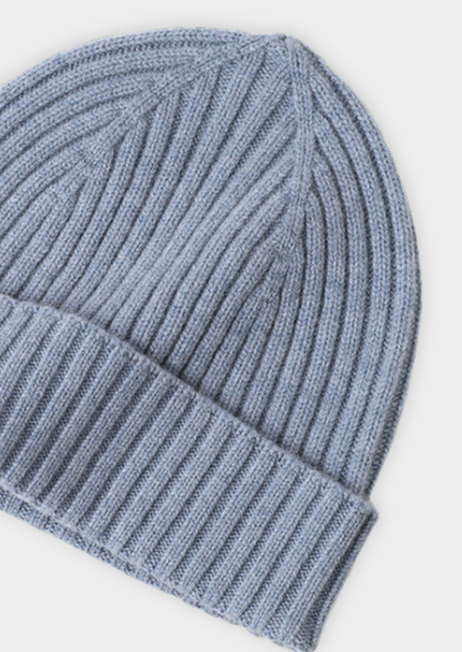 Pure Extra-Fine Merino Wool Wintertime Essentials - Light Blue | Auremmont
