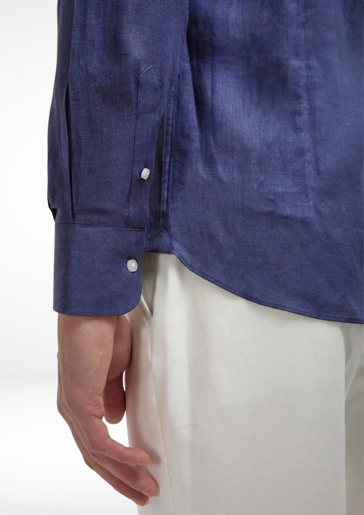 Portofino Coastal Shirt - Blue | Auremmont