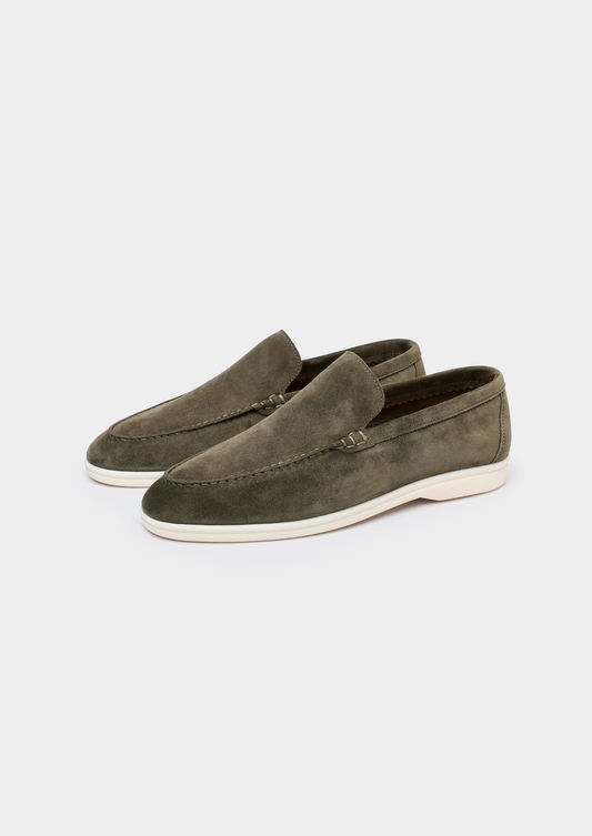 Marina Loafers - Olive | Auremmont