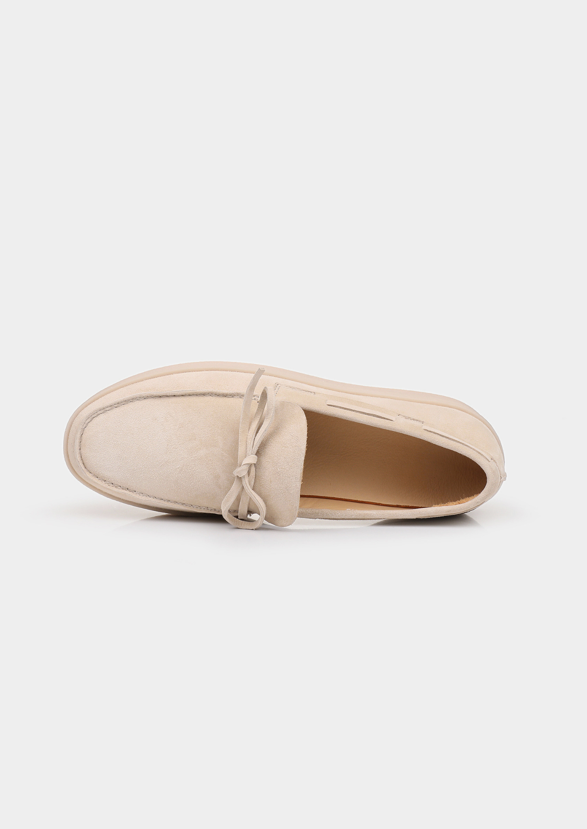Ivory Boat Loafers | Auremmont