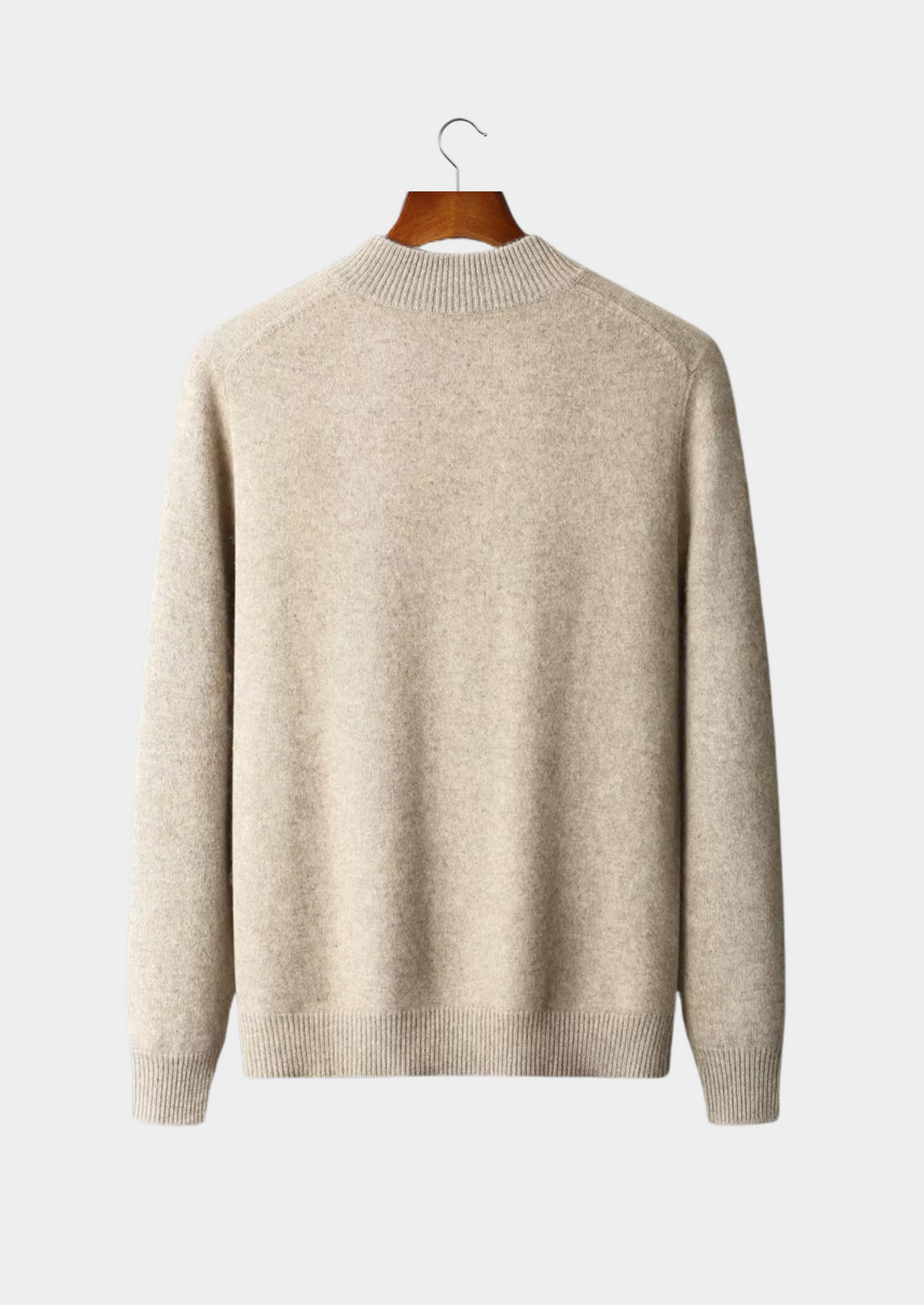 Pure Extra-Fine Merino Wool Zipper Cardigan | Auremmont