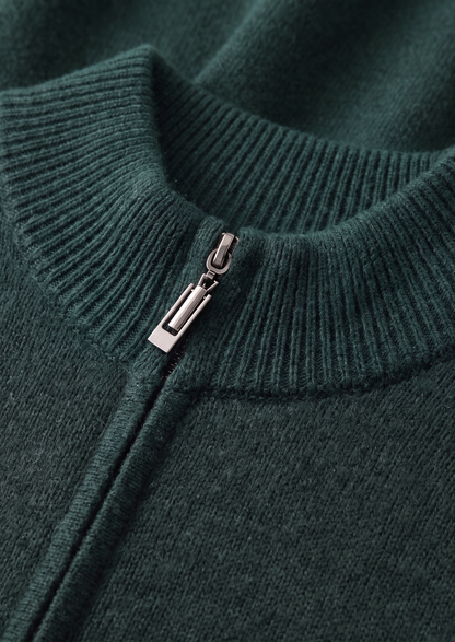 Pure Extra-Fine Merino Wool Sea Green Luzzo Set | Auremmont